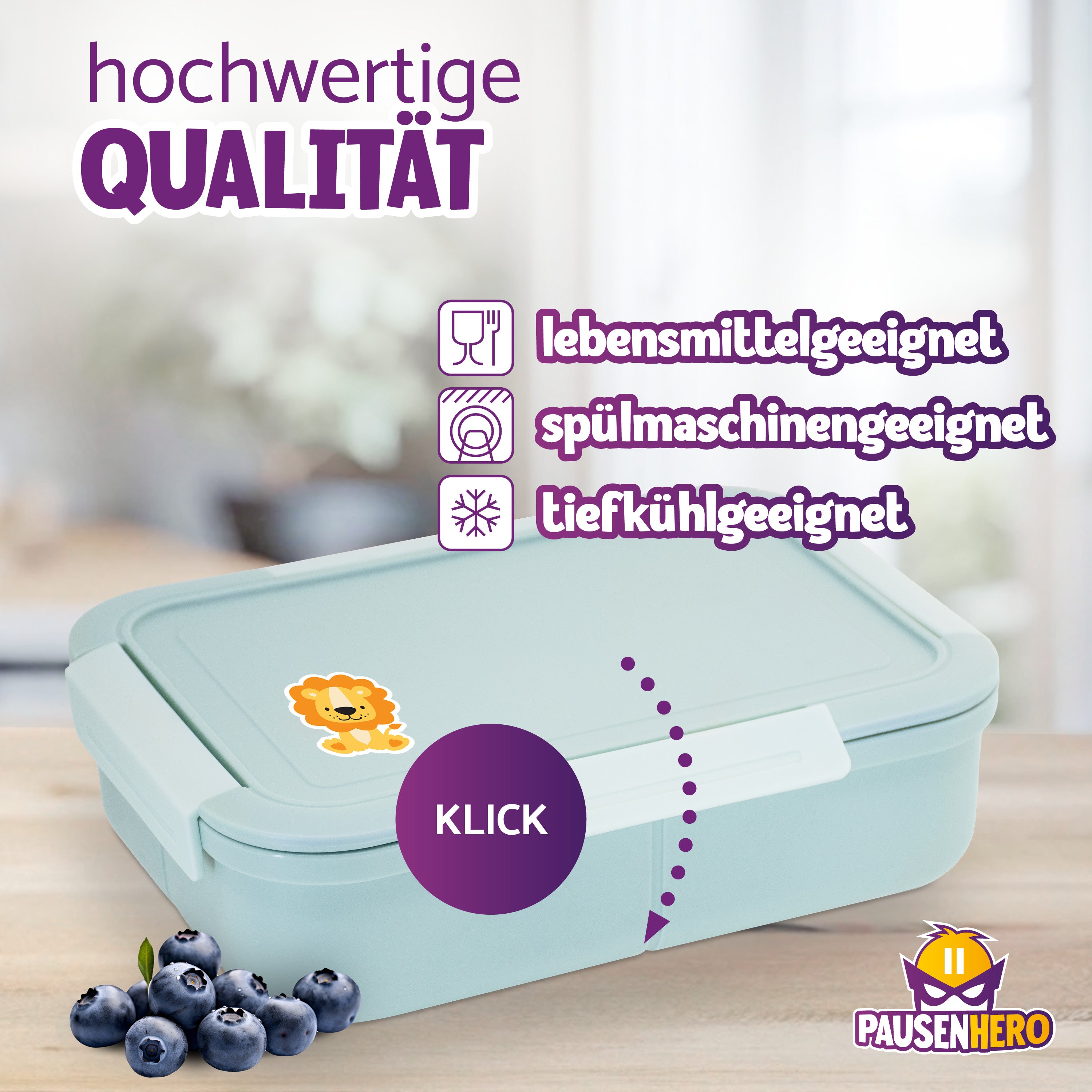 Brotdose mit Fächer