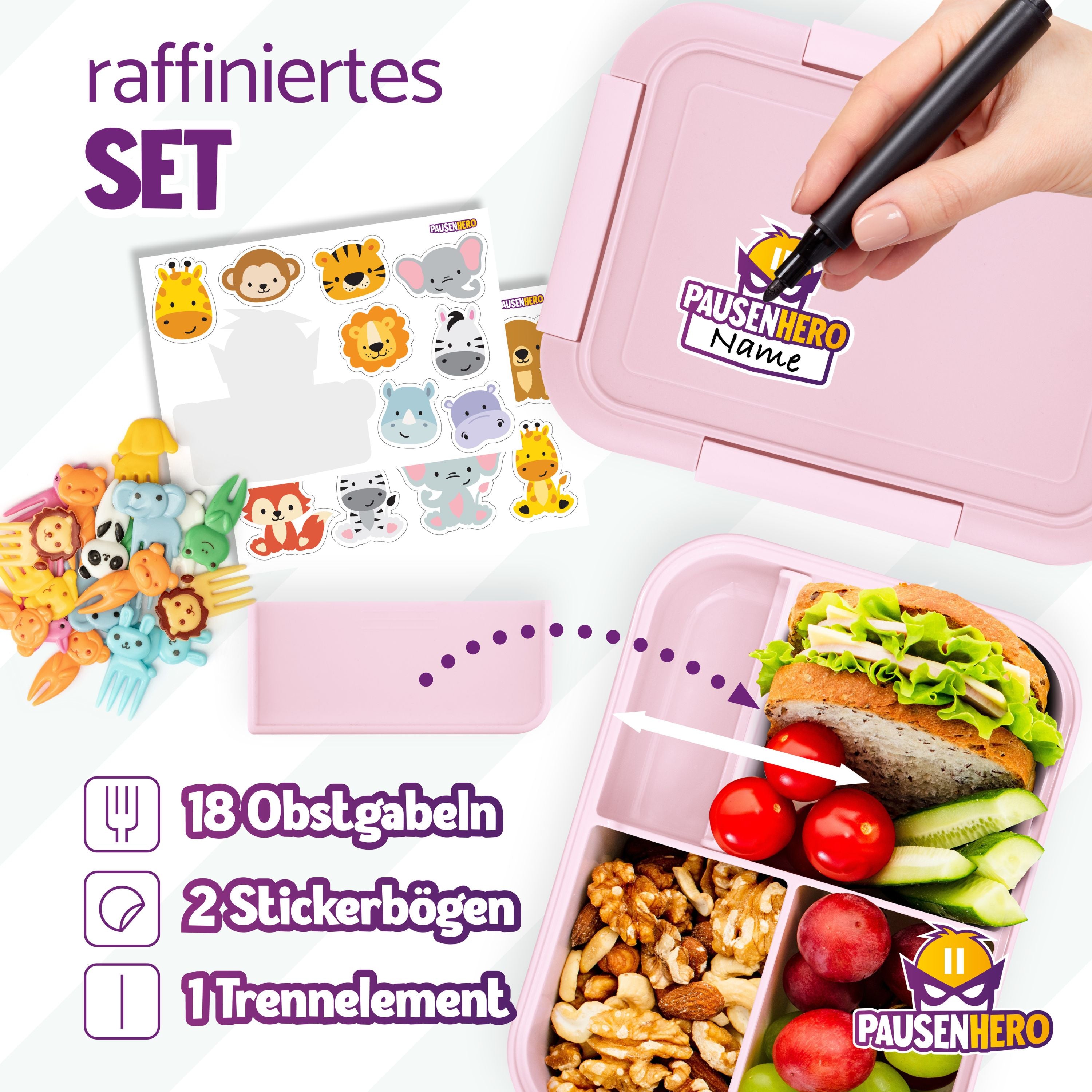 Brotdose mit Fächer